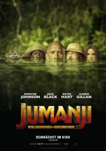 Jumanji Filmplakat © Sony Pictures